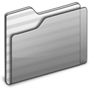 Folder gray icon